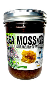 Sea moss gel with Elderberry
