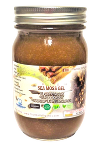 Irish Sea Moss Gel with BLADDERWRACK, BURDOCK ROOT, SOURSOP & CLOVES